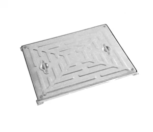 Wrekin C221L/060045PSF Double Seal Solid Top Manhole Cover & Frame, 600mm x 450mm 5tn